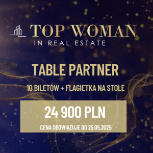 Table Partner - 10 Biletów + flagietka na stole
